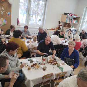 Słodki poczęstunek z Okazji Dnia Babci i Dziadka.