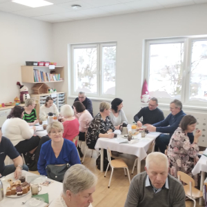 Słodki poczęstunek przygotowany przez rodziców
