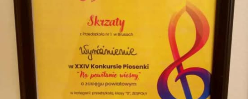Konkurs piosenki "Na powitanie wiosny"