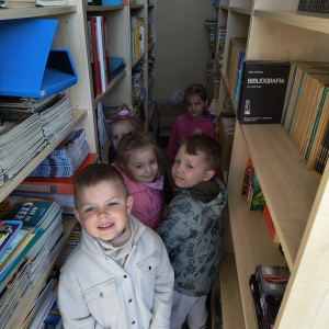 Biedronki w biblitece