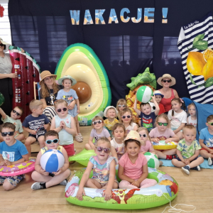 wakacyjna wspólna fotografia