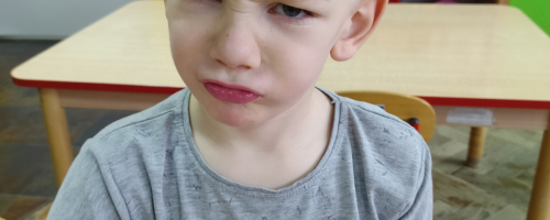 Rozpoznawanie emocji w ramach zajęć z kompetencji społecznych "Gmina Brusy stawia na przedszkolaków"