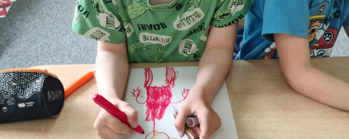 Jestem superbohaterem -komp. Społeczne "Gmina Brusy stawia na przedszkolaków"