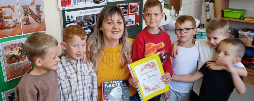 JESIENNE CZYTANIE NA DYWANIE - Z WIZYTĄ MAMA MARCELA