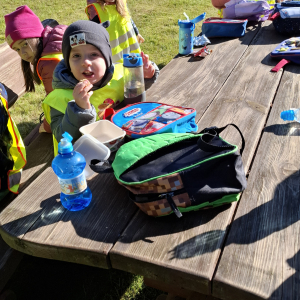 Piknikowanie w leśniczówce