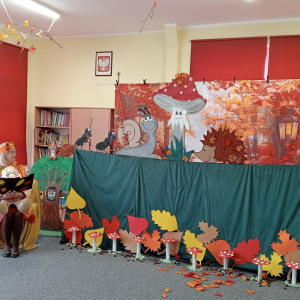 przedstawienie "Dom pod Muchomorkiem"