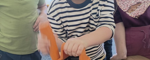 Zdrowa surówka – mali kucharze w akcji!