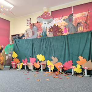 Teatrzyk kukiełkowy.