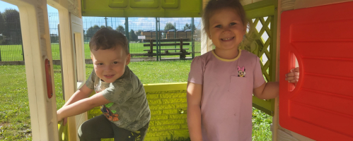 Zabawy na placu zabaw