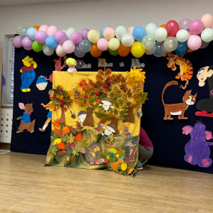 Przedstawienie pacynkowe pod tytułem Czerwony Kapturek