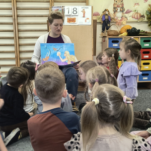 spotkanie z Panią Alicją -legenda o Syrence Warszawskiej