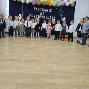 Dzieci podczas występu.