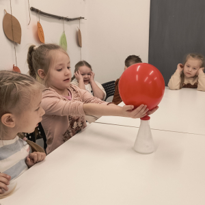 eksperyment - Balon z gazem