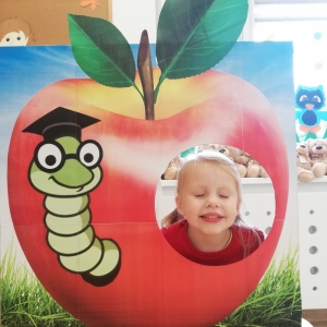 Indywidualne zdjęcie w jabłkowej budce 