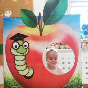 Indywidualne zdjęcie w jabłkowej budce 