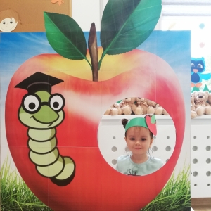 Indywidualne zdjęcie w jabłkowej budce 