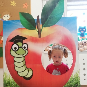 Indywidualne zdjęcie w jabłkowej budce 