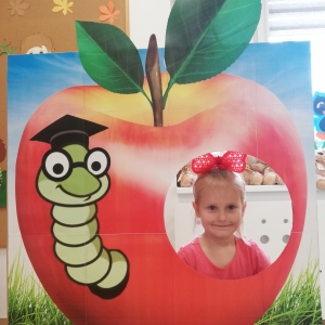 Indywidualne zdjęcie w jabłkowej budce