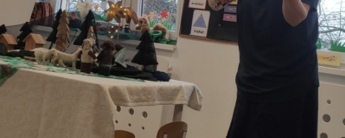 Teatrzyk z koszyka "Dzwoneczki Bożego Narodzenia"