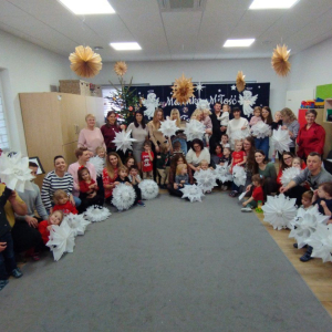 Wspólne pamiątkowe zdjęcie .