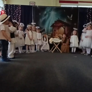 Dzieci podczas występu