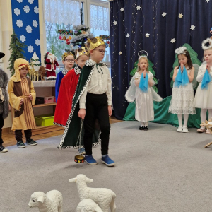 Trzej królowie w drodze do stajenki