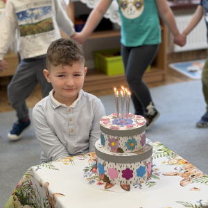 6 urodziny Maurycego