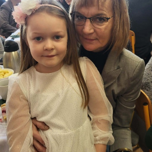 dziewczynka z Babcią
