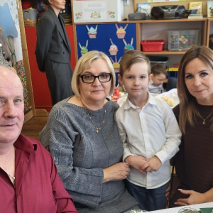 Chłopiec z Dziadkami