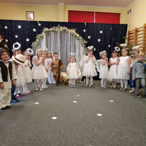 Dzieci podczas występu