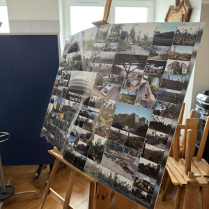 Rozmowy z druhami – dzieci zadają pytania druhom i uczą się o zagrożeniach, na które reagują strażacy.