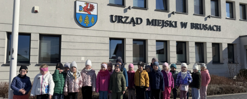 Wizyta w Urzędzie Miejskim w Brusach 