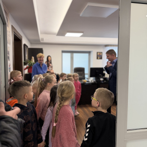 Spotkanie z Burmistrzem Brus, Panem Witoldem Ossowskim