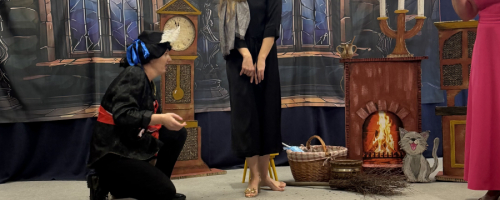 „Kopciuszek w naszym przedszkolu – przedstawienie Baju Baj”