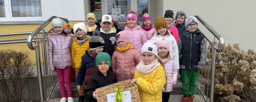 Wielkanocne życzenia od grupy „Skrzaty” z Przedszkola nr 1 w Brusach