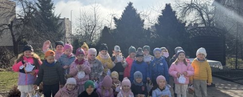 Wielkanocne śniadanko w grupie „Skrzaty”