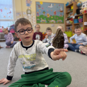 Odważni mogli potrzymać motyla na dłoni 