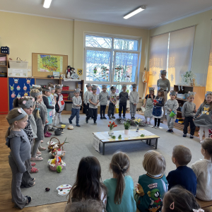 Dzieci podczas występu