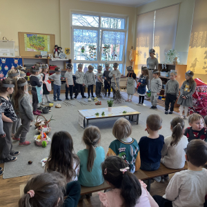 Dzieci podczas występu