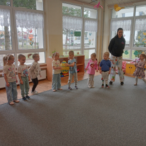 zabawy z kolorową pisanką