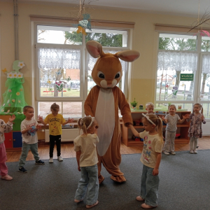 zabawy z zajączkiem