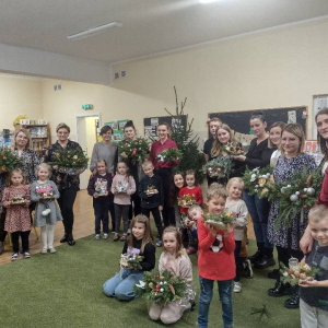 Wspólne zdjęcie po zakończonych warsztatach